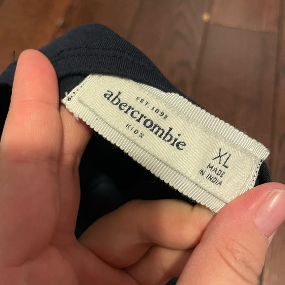 Navy Abercrombie Kids Dress - Picture 2 of 2